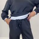 coordinato in tessuto elasticizzato punto milano